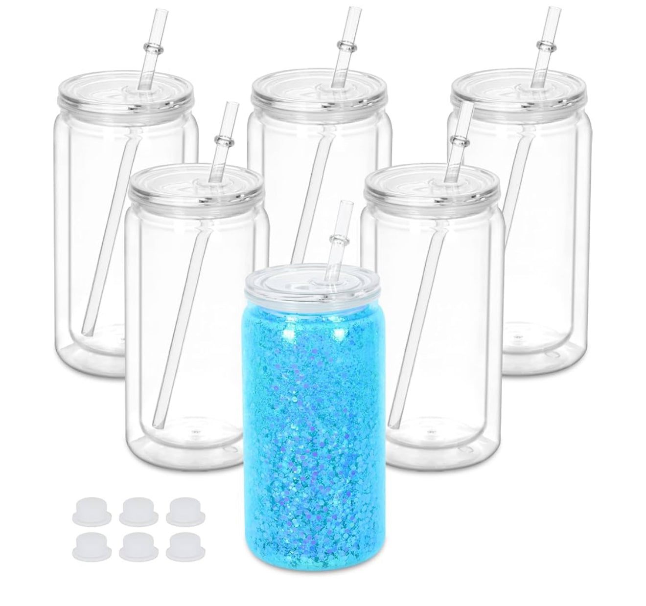 16oz Acrylic Snow Globe