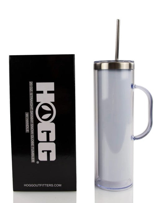 20oz Hogg Sublimation Snow Globe with Handle