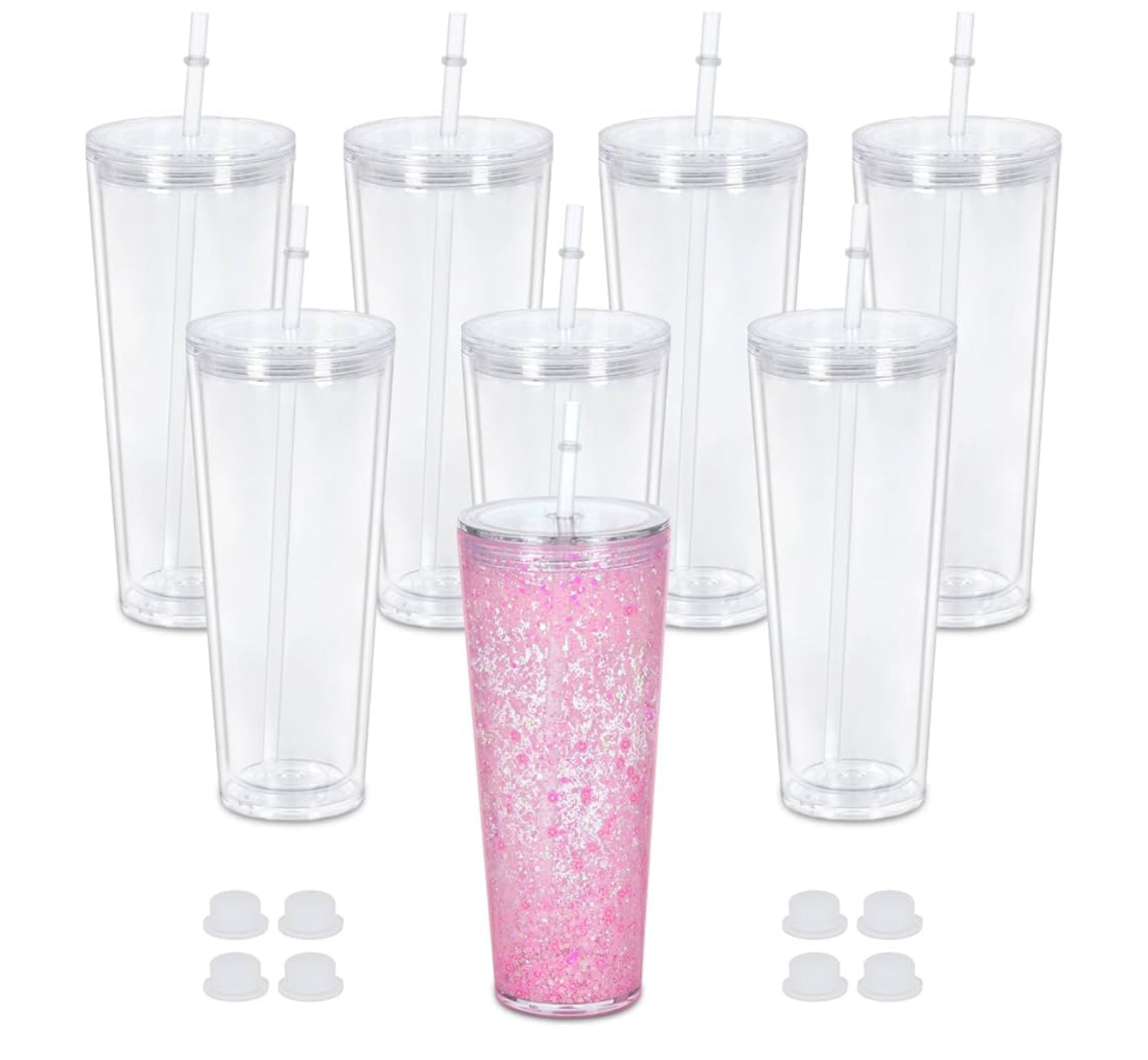 24oz Acrylic Snow Globe