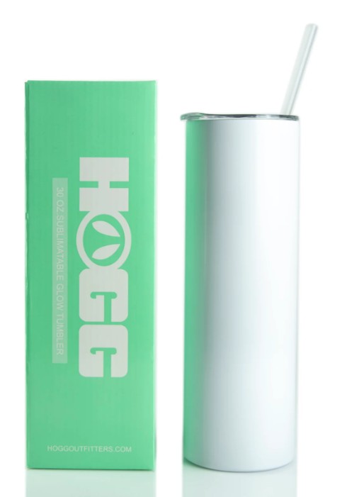 30oz Hogg Sublimation GLOW Tumbler