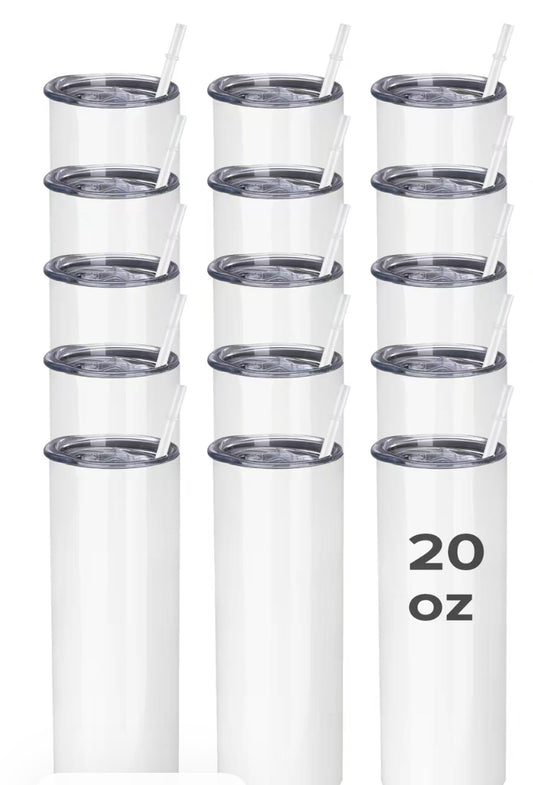 20oz Skinny Sublimation Tumbler