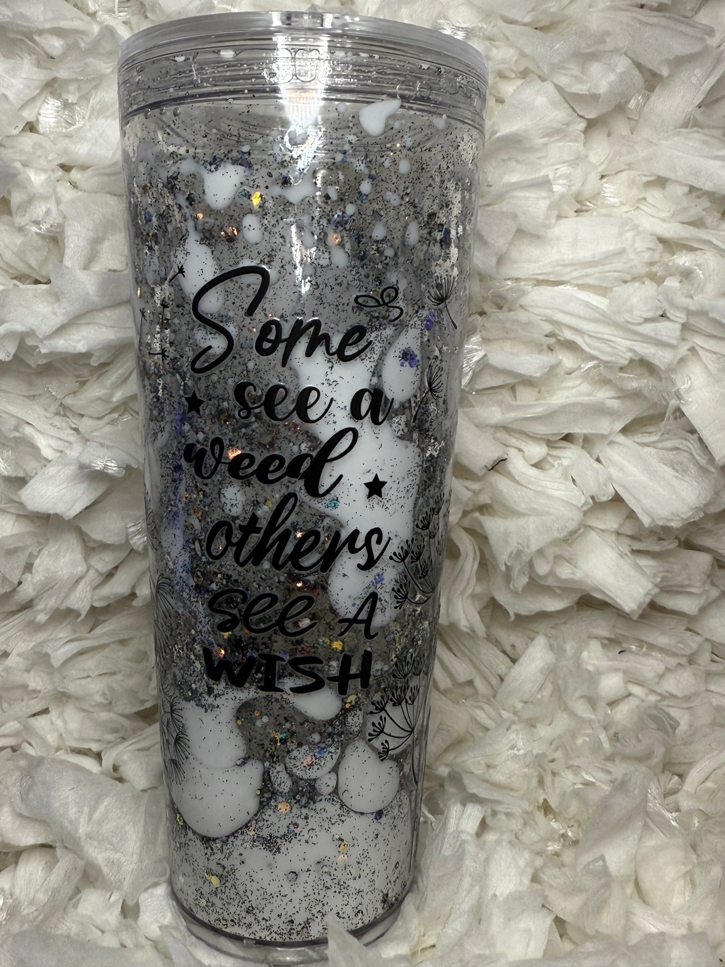 Some see a weed, Others see a wish Lava Cup